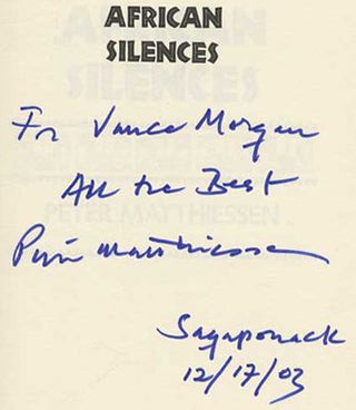 African Silences - 1st Edition/1st Printing