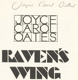 Raven's Wing - 1st Edition/1st Printing