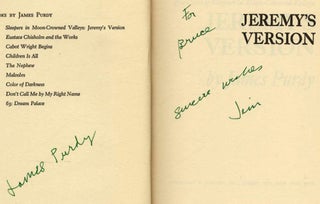 Jeremy's Version - 1st Edition/1st Printing