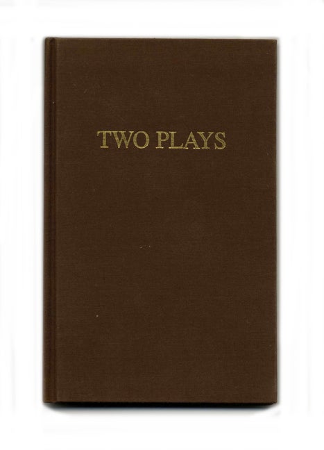 Book #24189 Two Plays - 1st Edition/1st Printing. James Purdy.