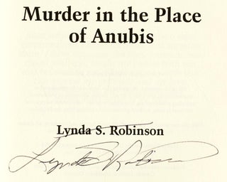 Murder In The Place Of Anubis - 1st Edition/1st Printing