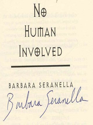 No Human Involved - 1st Edition/1st Printing