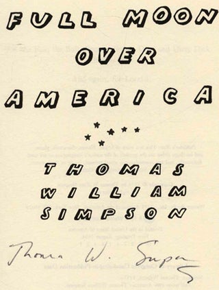 Full Moon Over America - 1st Edition/1st Printing