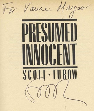Presumed Innocent - 1st UK Edition/1st Impression