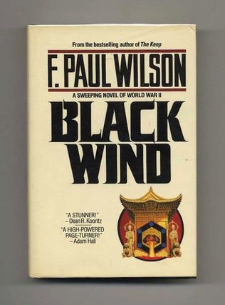Book #24567 Black Wind - 1st Edition/1st Printing. F. Paul Wilson