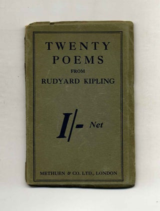 Book #24654 Twenty Poems. Rudyard Kipling