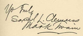 Mr. Clemens And Mark Twain
