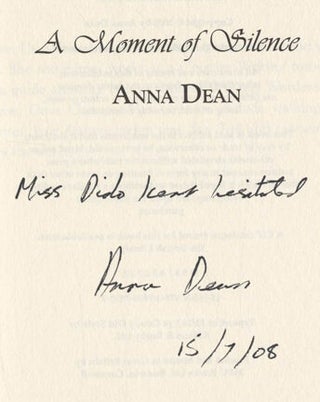 A Moment of Silence - 1st UK Edition/1st Impression
