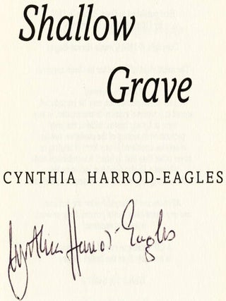 Shallow Grave - 1st Edition/1st Impression
