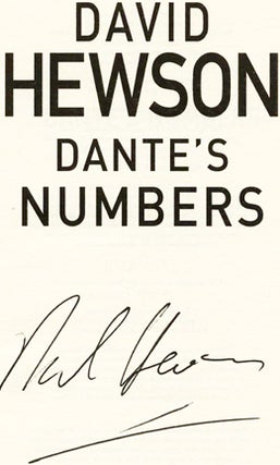 Dante's Numbers - 1st Edition/1st Impression