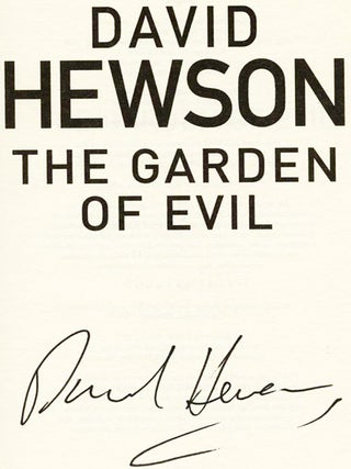 The Garden of Evil - 1st Edition/1st Impression