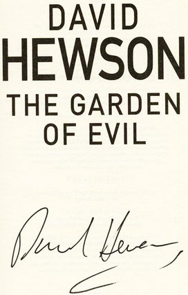 The Garden of Evil - 1st Edition/1st Impression