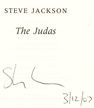 The Judas - 1st UK Edition/1st Impression