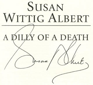 A Dilly of a Death - 1st Edition/1st Printing