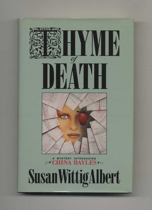 Book #25138 Thyme Of Death - 1st Edition/1st Printing. Susan Wittig Albert