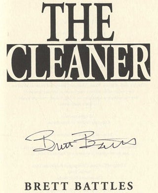 The Cleaner - 1st Edition/1st Printing