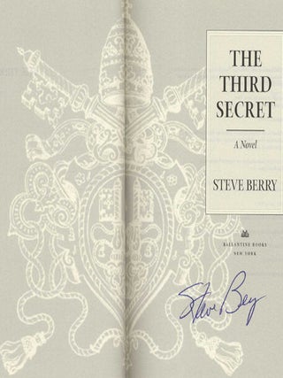 The Third Secret: A Novel - 1st Edition/1st Printing