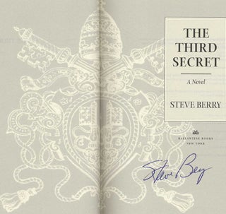 The Third Secret: A Novel - 1st Edition/1st Printing