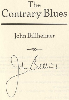 The Contrary Blues - 1st Edition/1st Printing