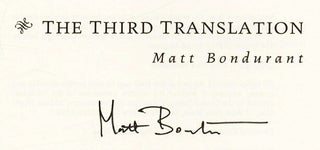 The Third Translation - 1st Edition/1st Printing