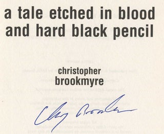 A Tale Etched in Blood and Hard Black Pencil - 1st Edition/1st Impression