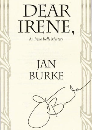 Dear Irene, - 1st Edition/1st Printing