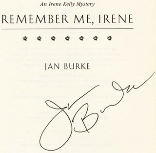 Remember Me, Irene - 1st Edition/1st Printing
