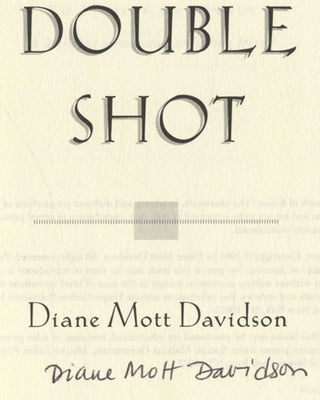 Double Shot - 1st Edition/1st Printing