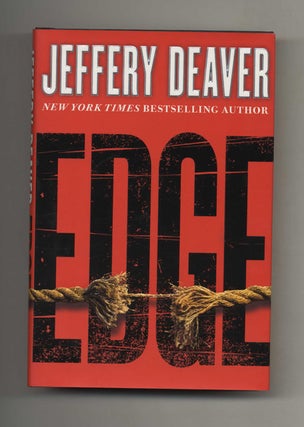 Book #25308 Edge: A Novel - 1st Edition/1st Printing. Jeffery Deaver