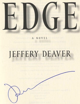 Edge: A Novel - 1st Edition/1st Printing