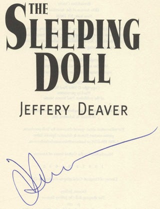 The Sleeping Doll - 1st Edition/1st Printing