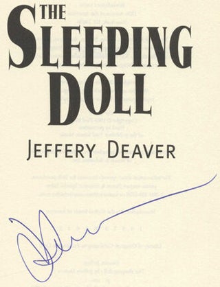 The Sleeping Doll - 1st Edition/1st Printing