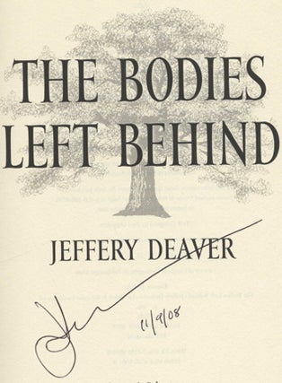 The Bodies Left Behind - 1st Edition/1st Printing