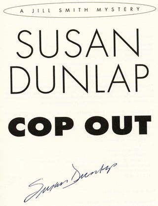Cop Out - 1st Edition/1st Printing
