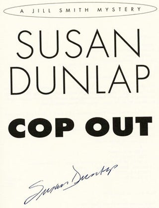 Cop Out - 1st Edition/1st Printing