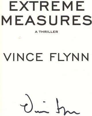Extreme Measures: A Thriller - 1st Edition/1st Printing
