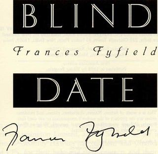 Blind Date - 1st US Edition/1st Printing