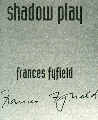 Shadow Play - 1st US Edition/1st Printing