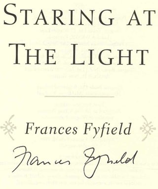 Staring At The Light - 1st US Edition/1st Printing
