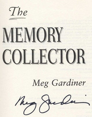 The Memory Collector - 1st Edition/1st Printing