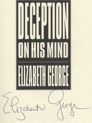 Deception on His Mind -1st Edition/1st Printing