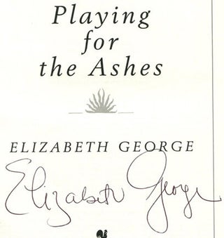 Playing for the Ashes -1st Edition/1st Printing