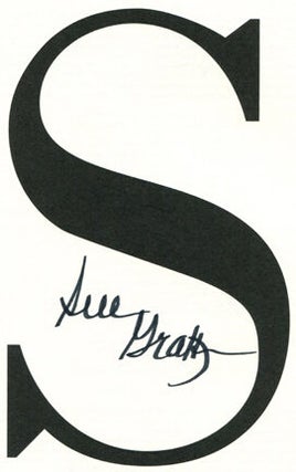 S is for Silence - 1st Edition/1st Printing