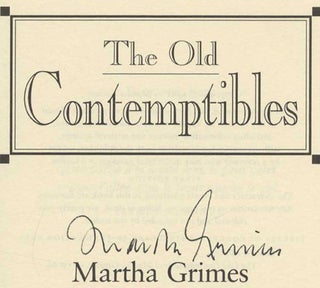 The Old Contemptibles - 1st Edition/1st Printing