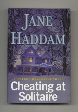 Book #25490 Cheating at Solitaire - 1st Edition/1st Printing. Jane Haddam, pseud. of Orania...