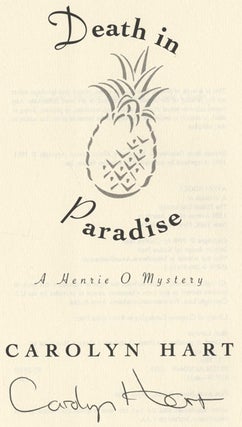 Death in Paradise - 1st Edition/1st Printing