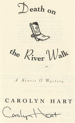 Death on the River Walk - 1st Edition/1st Printing