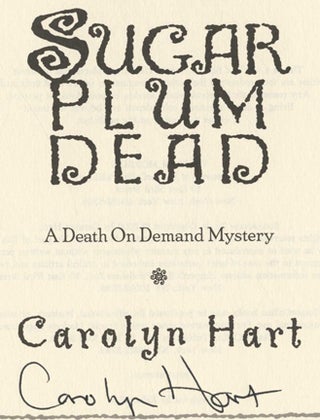 Sugar Plum Dead - 1st Edition/1st Printing