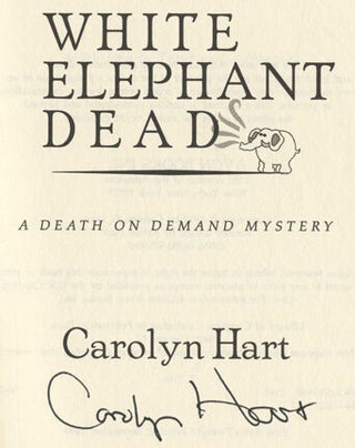 White Elephant Dead - 1st Edition/1st Printing
