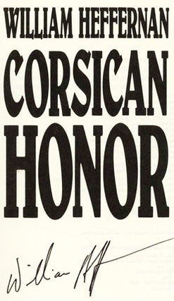 Corsican Honor - 1st Edition/1st Printing